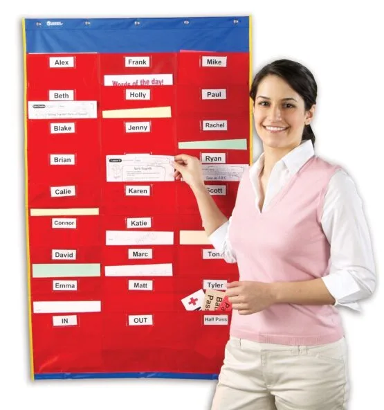 Organisation Station Pocket Chart - Image 2