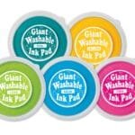 Giant Washable Color Ink Pads - Set 2