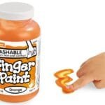 Washable Fingerpaint - Pint Orange