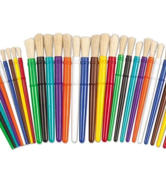 All-Purpose Paintbrush Assortment - Set of 30