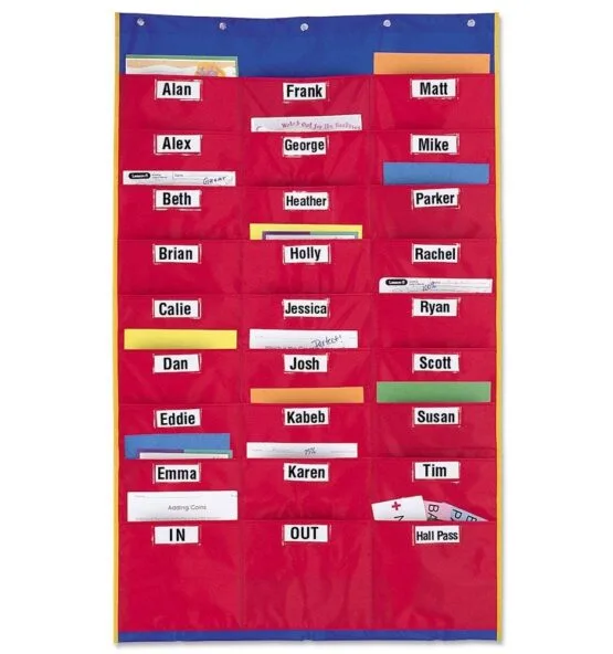 Organisation Station Pocket Chart