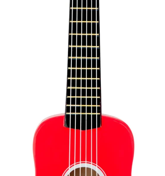 21 inch red guitar