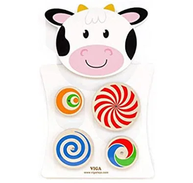 Cow Pattern Rotating Wall Game